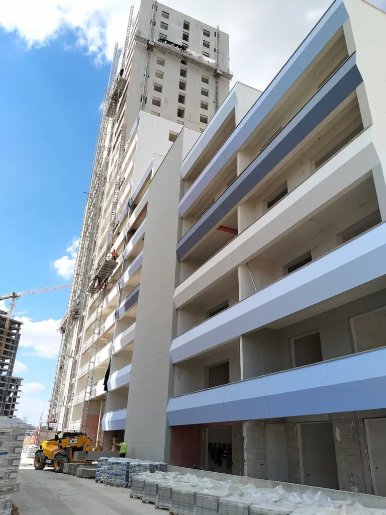 Başpınar Corner İncek: Dış cephe fibercement kaplama